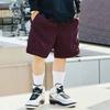 A Ma Maniere X Air Jordan Co-Branded Solid Print Drawstring Shorts Men Bottoms Burgundy DJ9755-652