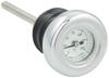 Kijima Motorcycle Dipstick Oil Temperature Gauge for Honda Softail (1984-1999)/XL (1993-2003) with Chrome Bezel (HD-04180)