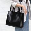 Toptrends Cowhide Genuine Leather Large Tote Bags For Women  Trend Designer A4 Office Shouder Bags Shopper Ladies Handbags