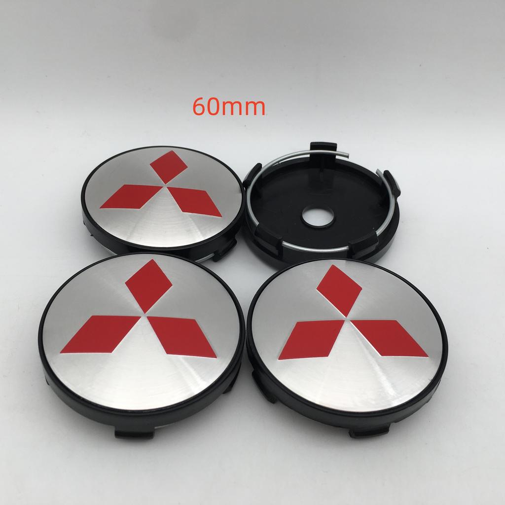 20pcs 3D 56mm 60mm 68mm for Mitsubishi Car Wheel hub emblem Center Cap Badge covers sticker Decals styling auto Accessories