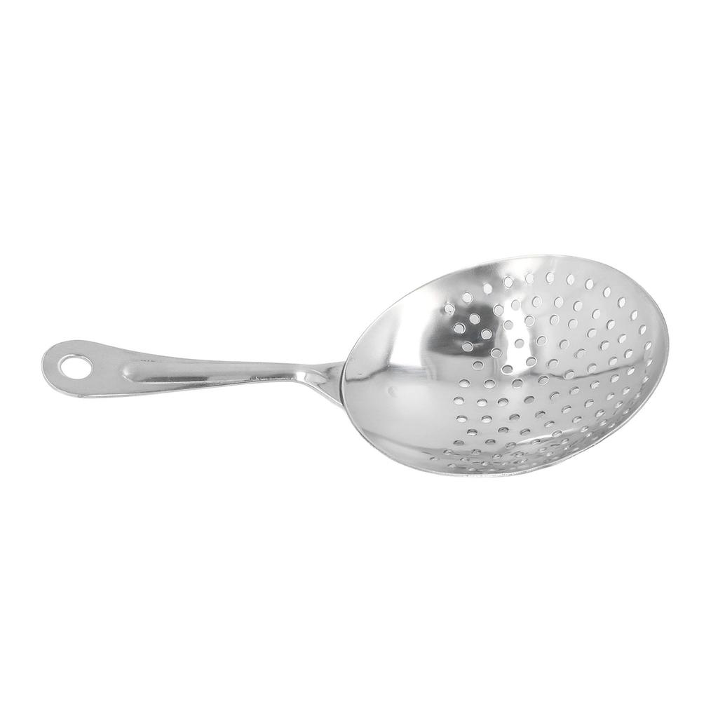 Cocktail Strainer Professional Stainless Steel Shell Cocktail Strainer for Bar Club Restaurant Silver