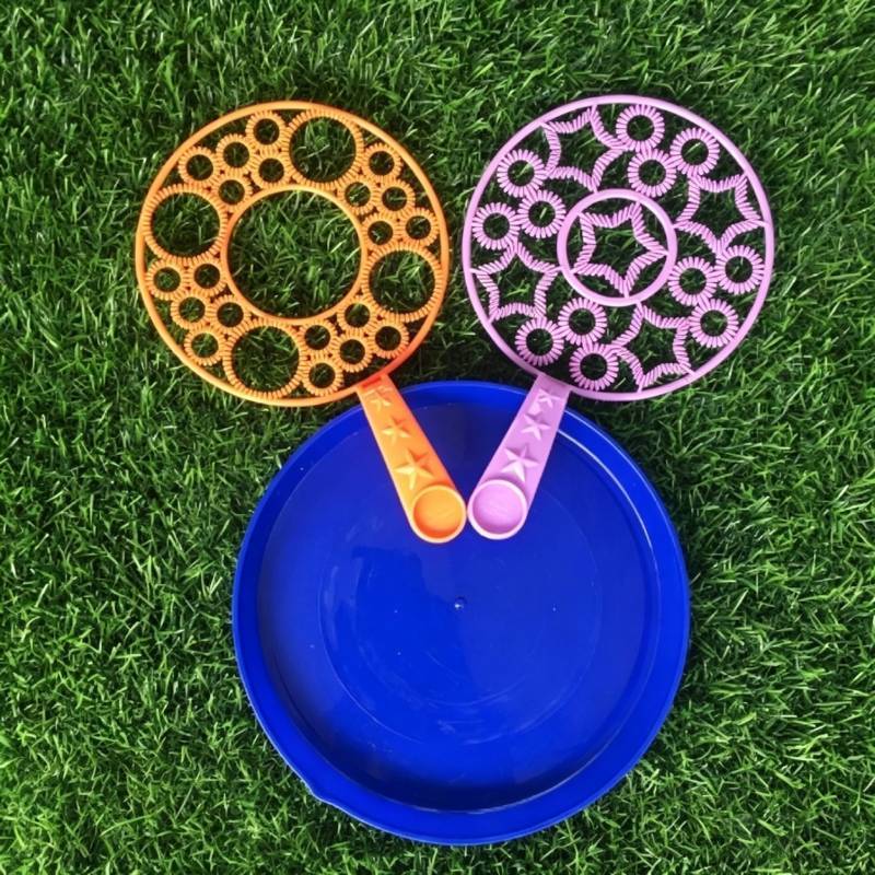 Children Bubble Blower Toy With Multiporous Plastic For Creative Play And Toddler Entertainment