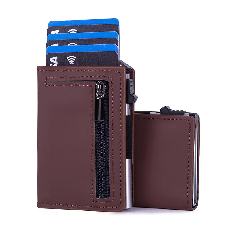 Portofel Premium pentru Bărbați cu Protecție Anti-Furt, Anti-Demagnetizare pentru Carduri de Credit