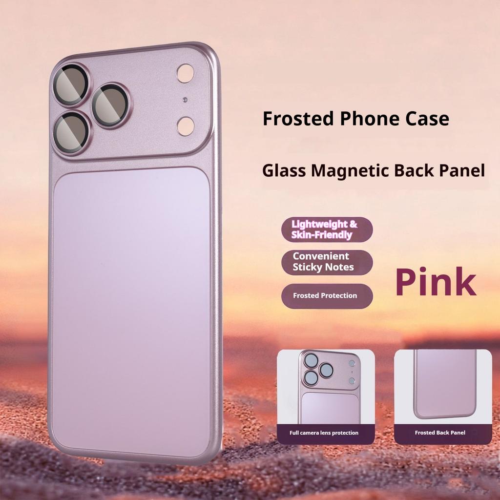 Okamžitě změňte na 17 Pro Max pro IPhone 16 15 14 13 12 Pro Max pro Magsafe pro IPhone 17 Pro Max Tenký kryt se zadní nálepkou AG