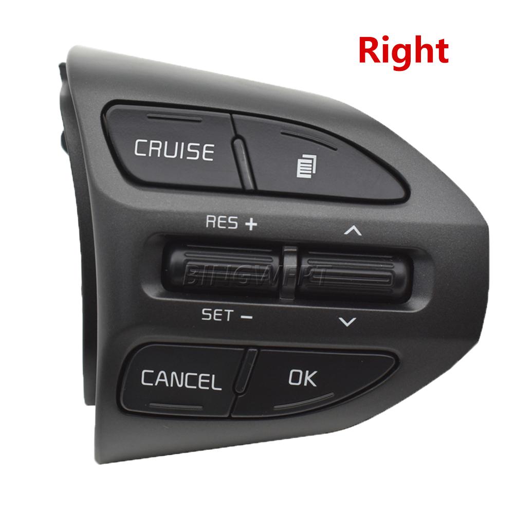 BINGWFPT Car Steering Wheel Audio Cruise Control Buttons For Kia K5 Optima 2014-2015 Wth Backlight Button Switch