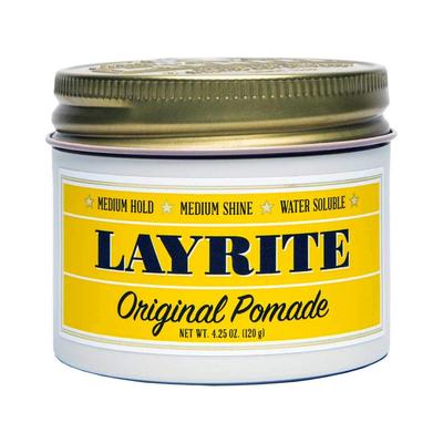 LAYRITE [Pommade Originale] Pommade à base d'eau, Fixation Originale, 4,25 oz (environ. 120g)