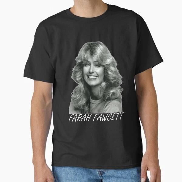 Farah Fawcett Design Classic TShirt Made In UsaAus TShirt S2xl S