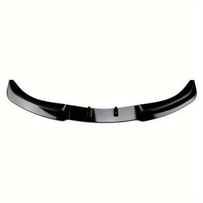 Car Front Bumper Spoiler Lip For BMW 3 Series E90 E91 Standard 2005-2008 Glossy Black 3Pcs Diffuser Splitter Body Kit