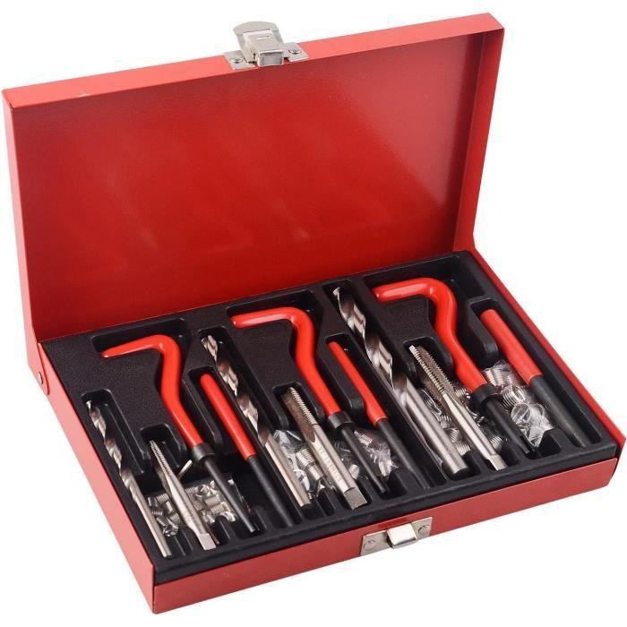 Kit De Réparation De Filetage 88 Pièces Helicoil M6 M8 M10 Tarauds Et Forets - DAYUAN