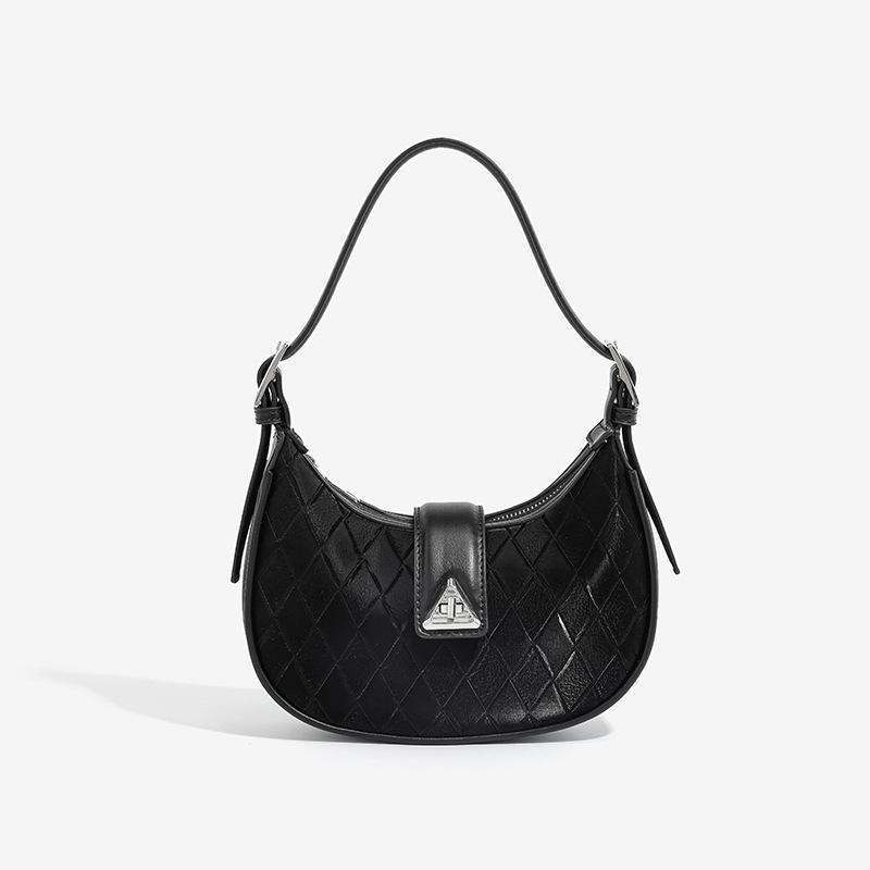 

Модная простая нишевая и высококачественная сумка через плечо на одно плечо для поездок на работу чёрный