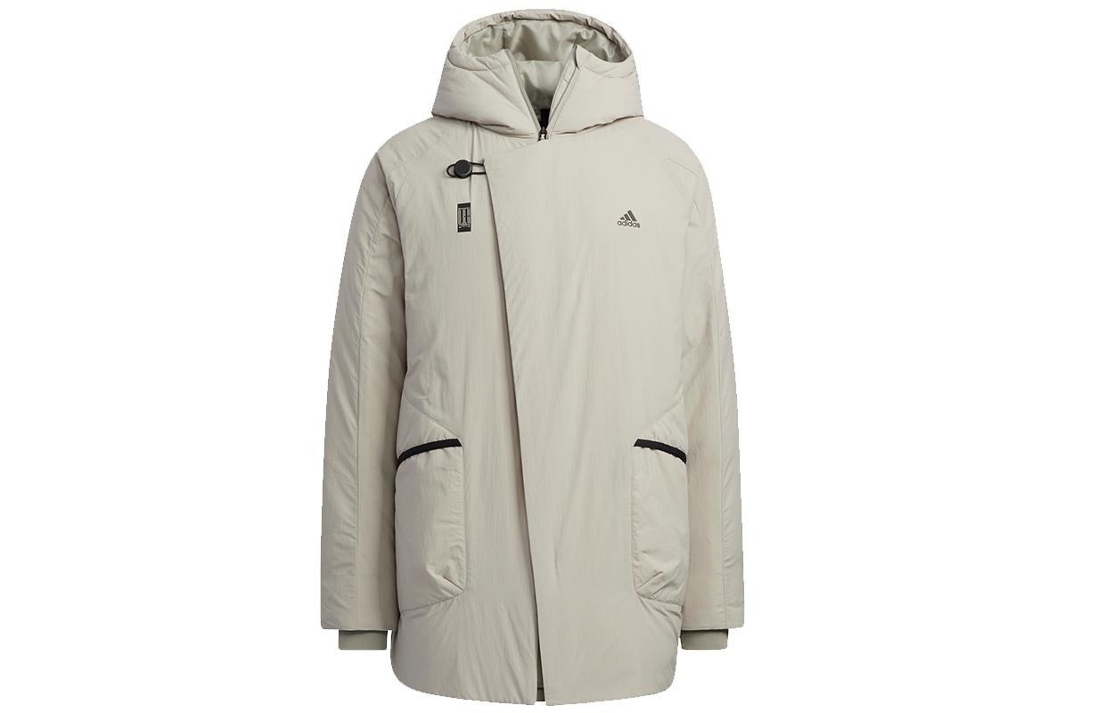 Мужская пуховая куртка Adidas серии Wuji, серая H23103 M