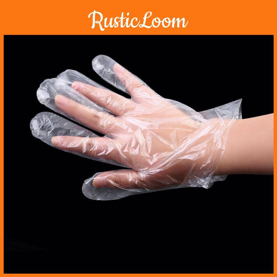 Reliable 1000pcs Clear Disposable Gloves With Eco-friendly Food Grade Material