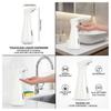 Automatic Sensor Hand Soap Dispenser, Smart Wash Handpiece, White, High Quality ABS, Waterproof for Bathroom
