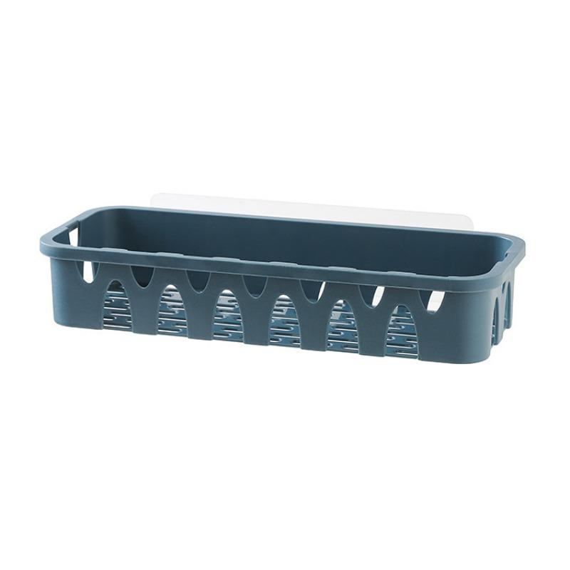 Bathroom and Kitchen Storage RackNon-perforated Wall-mounted Storage Rack Wall Storage RackMoisture-proof Storage Rack