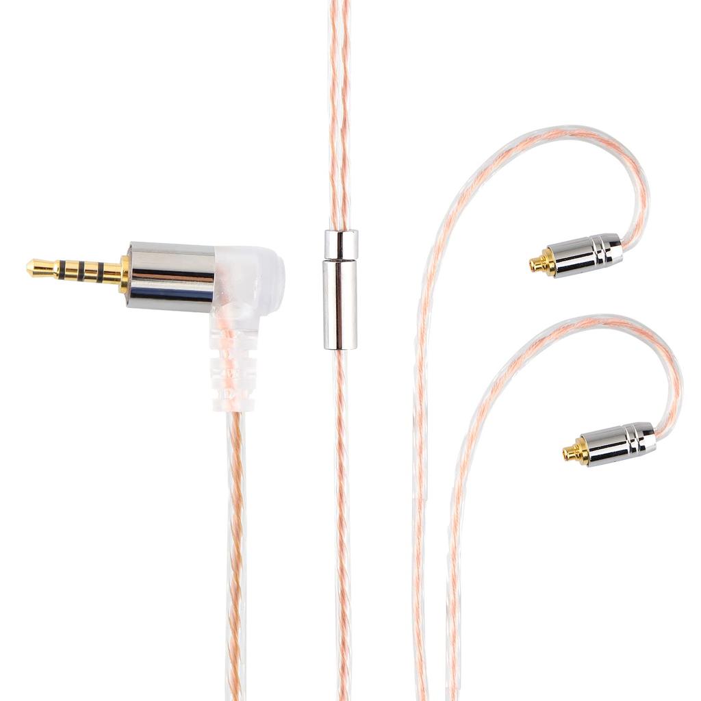 LINSOUL TRIPOWIN Karen Kopfhörerkabel mit 2,5 mm 3,5 mm 4,4 mm vergoldeten Steckern und QDC MMCX 0,78 mm 2-Pin Anschlüssen (MMCX, 2,5 mm Stecker)