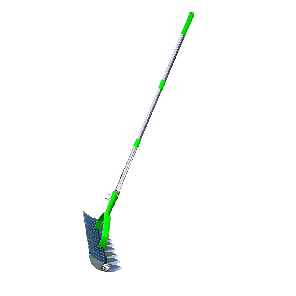 Detachable Lawn Rake Thatch Rake for Lawn Care Dethatching Rake Garden Leaf Rake Soil Cultivator Lawn Grass Rake Aerator Tool