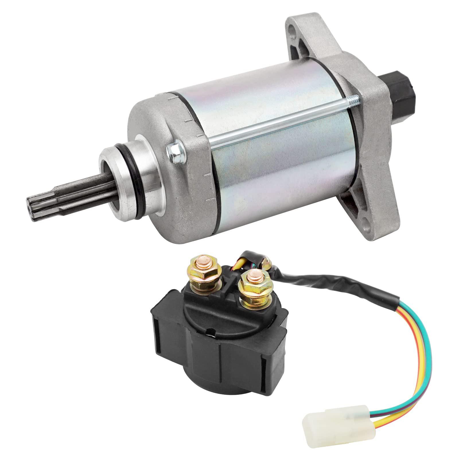 Starter Motor Relay for Honda ATV Rancher 420 TRX420FA 09-14 TRX420FE TRX420FM 07-13 TRX420FPA OEM# 31200-HP5-601 35850-HP5-600 1 PC Starter