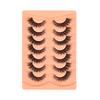 7 Pairs of Thick Fried Hair Models, Natural Curled Eyelashes, European and American Exaggerated False Eyelashes 2026