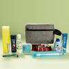Clear Travel Shower & Grooming Essentials Set