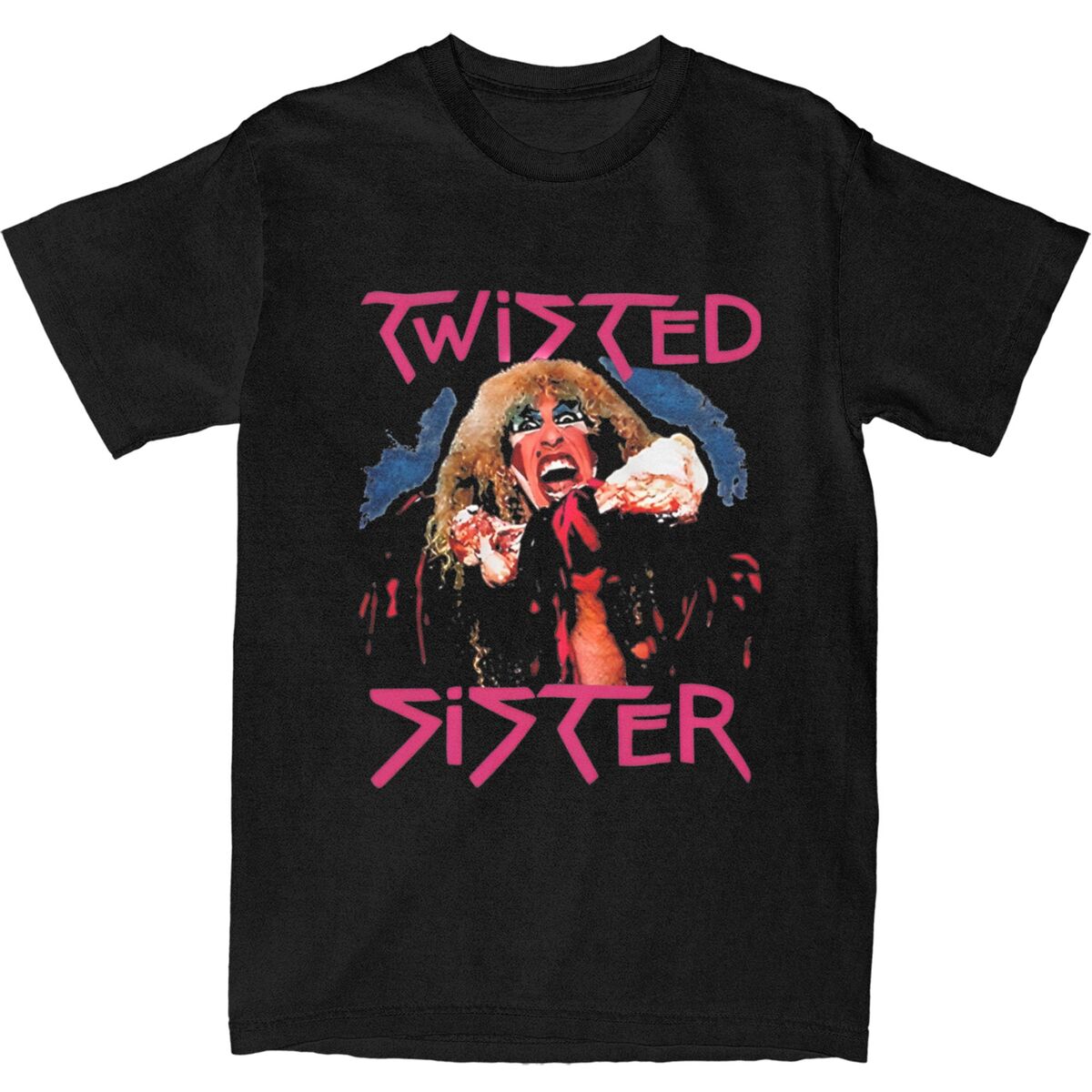 

Футболки з графічним принтом Twisted Sister для чоловіків жінок рок 100% бавовняна футболка одяг M