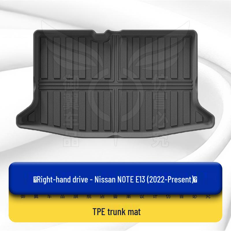 Right-Hand Drive TPE Floor Mats for Nissan Note E12/E13 (Hong Kong Version)