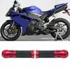 Universal Motorcykelstyre Skydd CNC Halkskydd Aluminium Gummi Handtagsskydd Tillbehör(Netto )