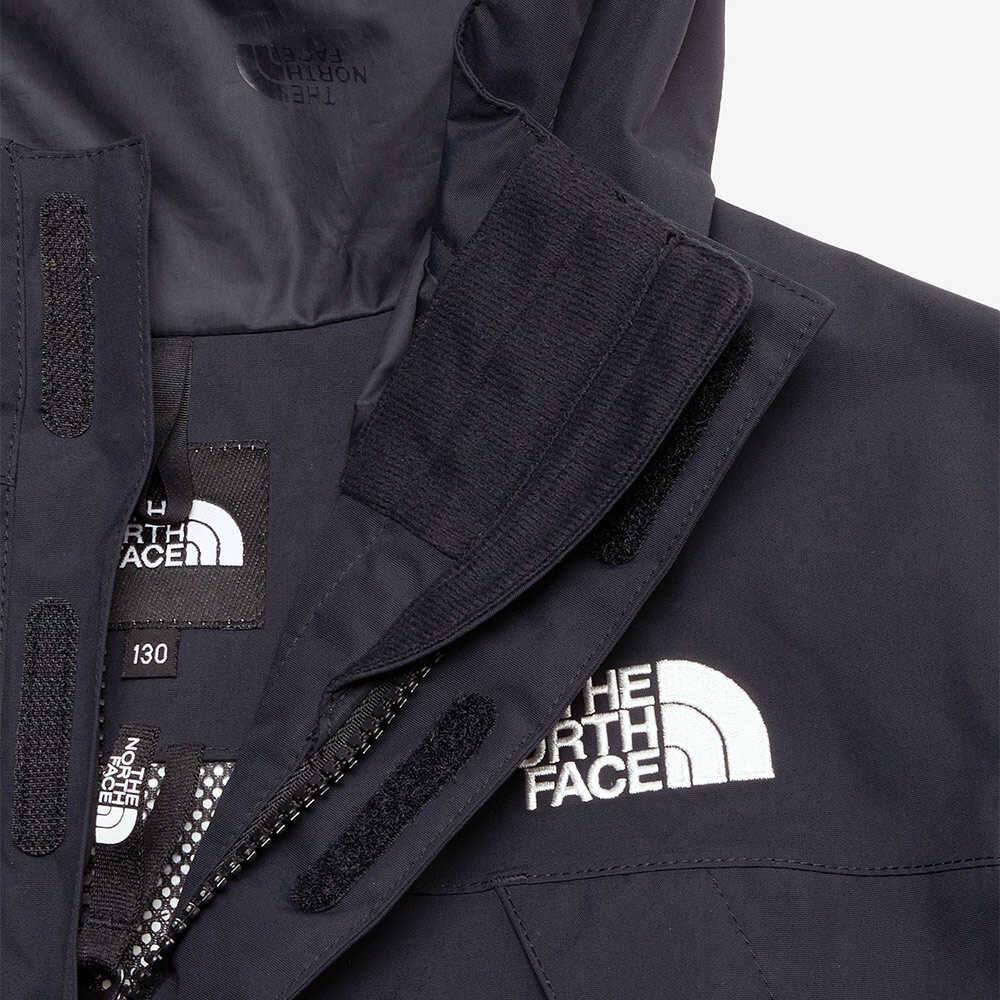 The North Face Scoop Size 130 Kids' Jacket, Unisex, Waterproof, Lightweight, Black,