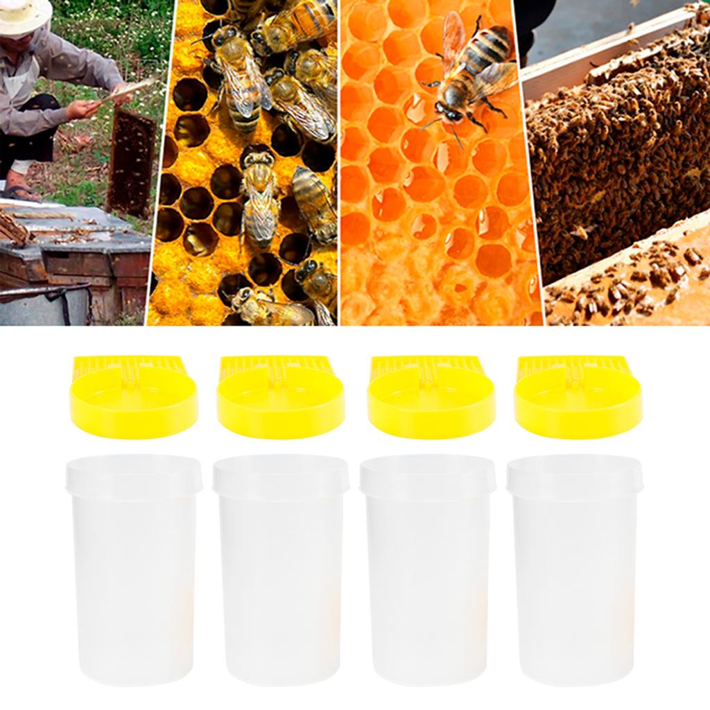 Bee Beehive Entrance Feeder Plastic Water Dispenser Honey Beekeeping Drinking Equipment