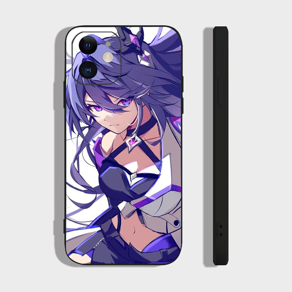Seele Animated Game Honkai Star Rail Phone Case For IPhone 17 Air 16 15 14 13 Pro Max 11 12 Black Silicone Cover