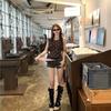 Korean Chic Polka Dot Printed Sleeveless Sling Vest Summer New Design Slim and Thin INS Style Top