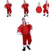 Loose Soft Elastic Closure Christmas Fake Belly For Male And Female