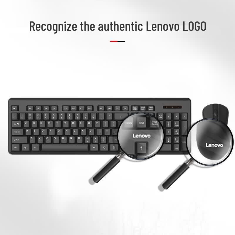 Lenovo MK23Lite Wireless Keyboard & Mouse Set