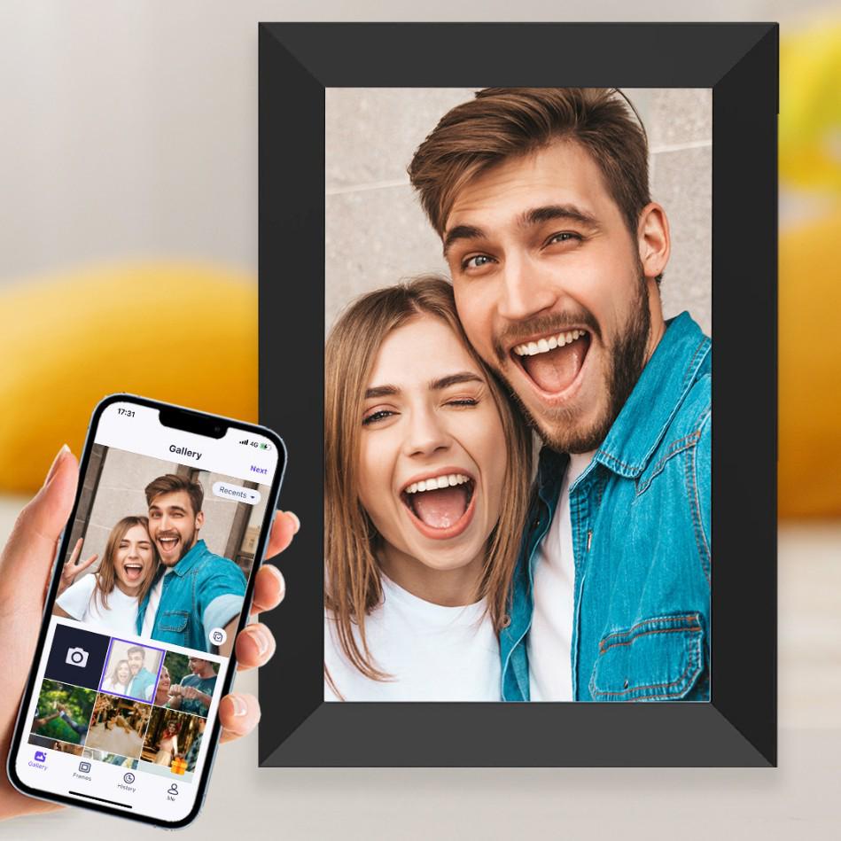 10.1" WiFi Touch Cloud Photo Frame - Christmas Digital Album with Exclusive Cloud Control