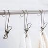 Clips De Acero Inoxidable Multifuncionales Para Colgar Ropa Y Organizar Artículos Del Hogar