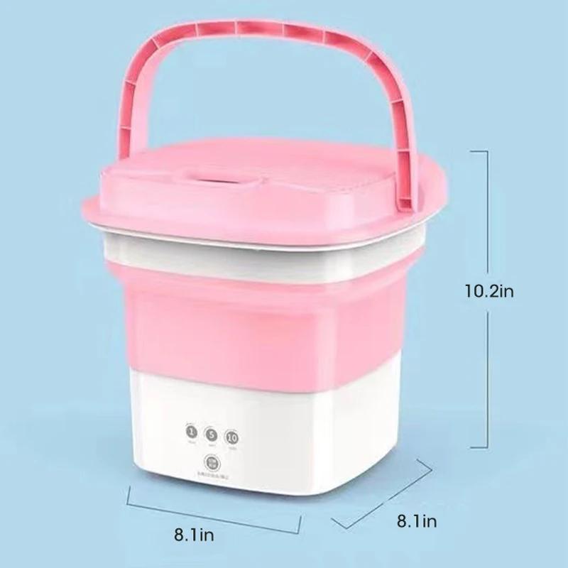 2025 New Washing Machine For Clothes With Dryer Bucket Washing For Socks Underwear Mini Washing Machine With Drying Centrifuge