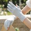 Sun Protection Women Sunscreen Gloves Thin Summer Driving Mittens Ice Silk Riding Gloves  Driving