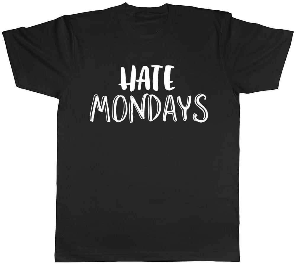Hate Mondays Funny Mens T-Shirt M