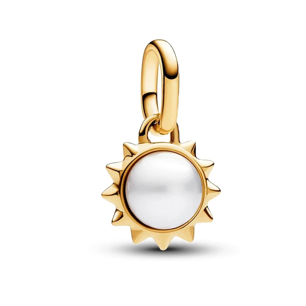 New Copper Pentagram Sun Clover Me Series Accessories Mini Pendant Is Suitable For Original Me Charm Bracelets And Necklaces