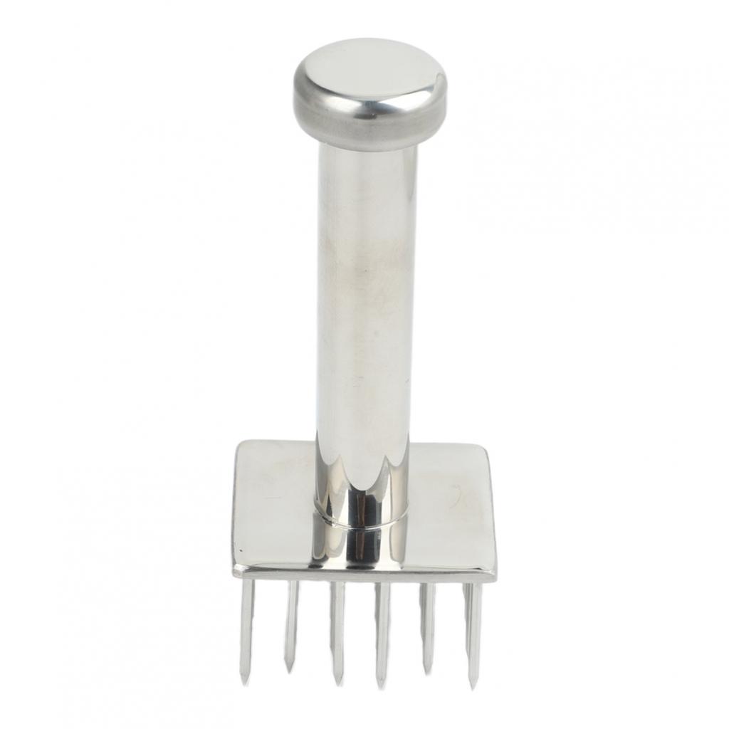 Breaks Down Tough Fibers 304 Stainless Steel Kitchen Tool Meat Tenderizer