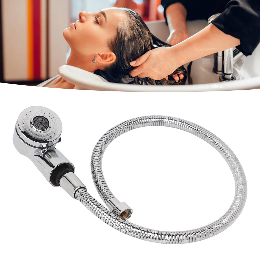 Shampoo Bed Faucet Kit with 70cm Flexible Water Hose Faucet Sprayer Salon Shampoo Basin Bowl Faucet Set