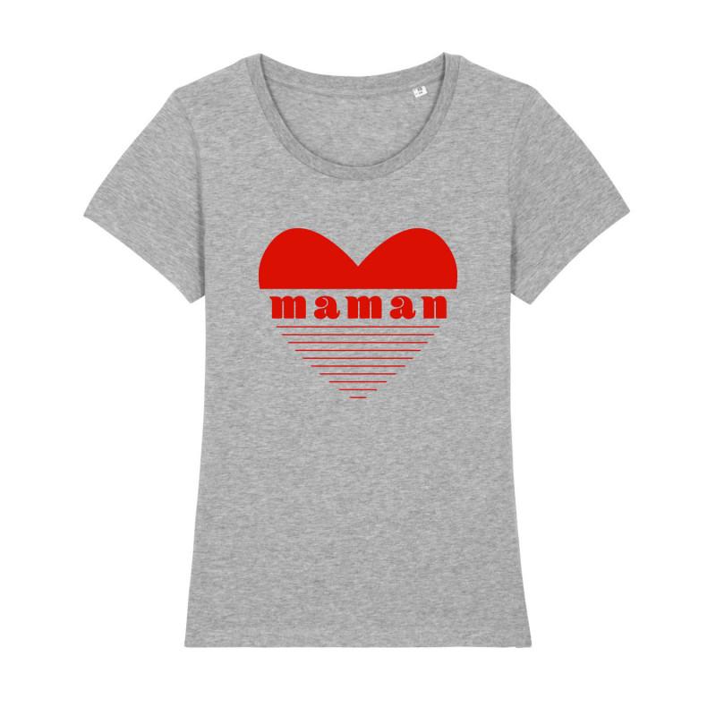 Dámské tričko - MOMMY RED HEART