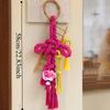 Hand-wove Spring Festival Pendants Red New Year Decoration Chinese Knot Pendant  Living Room