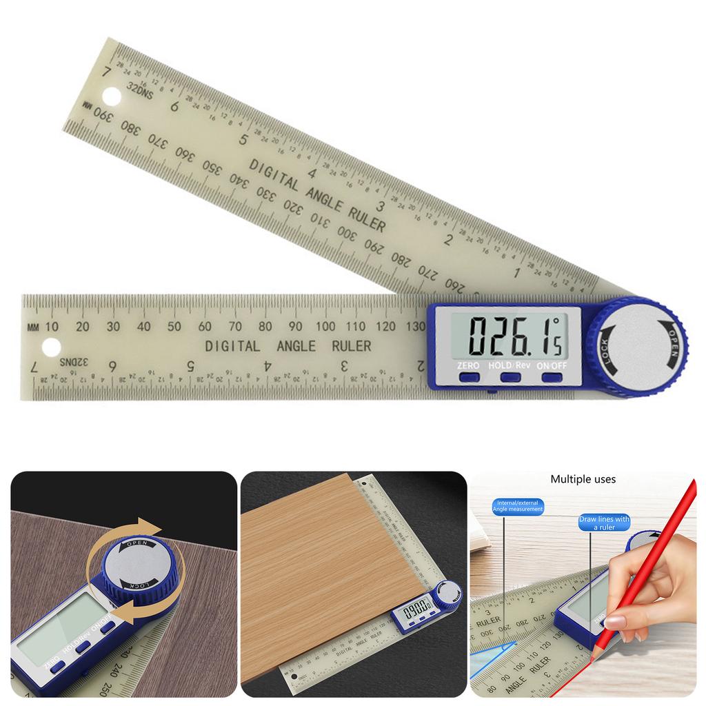 Professional Digital Protractor Tool 360 Degree Angles Finders Angles Measuring Tool For Craftsmanships And Renovations