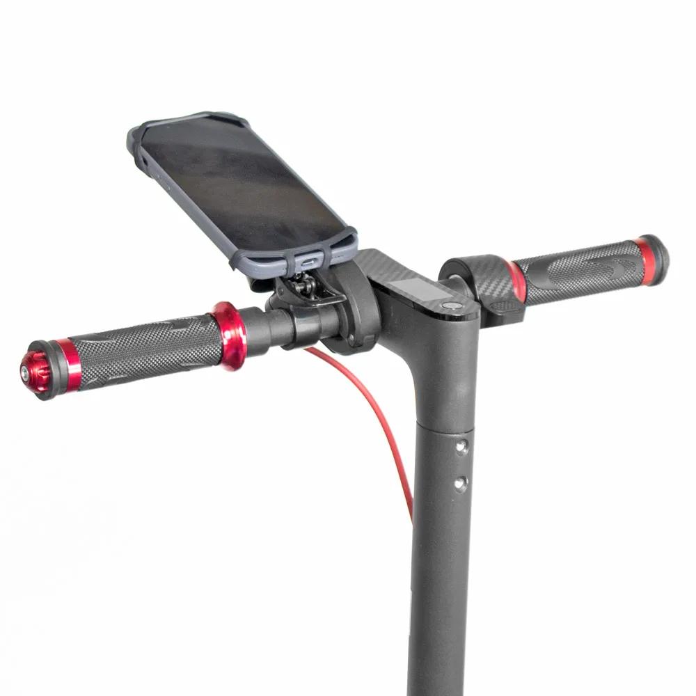 Nastavitelný držák telefonu s rotací 360 stupňů pro elektrický skútr Xiaomi M365 Pro Pro2 1S s protiskluzovým držákem na mobilní telefon