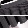 Women's Wool Knitted Pleated A-Line Skirt – Perfect for Autumn and Winter