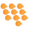 10pcs Squeeze Toys Lifelike Orange Squish Toys Cute Fruit Stress Relief Squishes Toy Interesting Decompression Toys