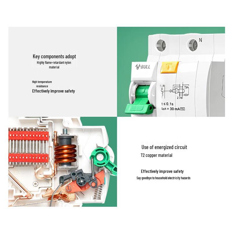 BULL LBE5-63A Series Residual Current Circuit Breaker