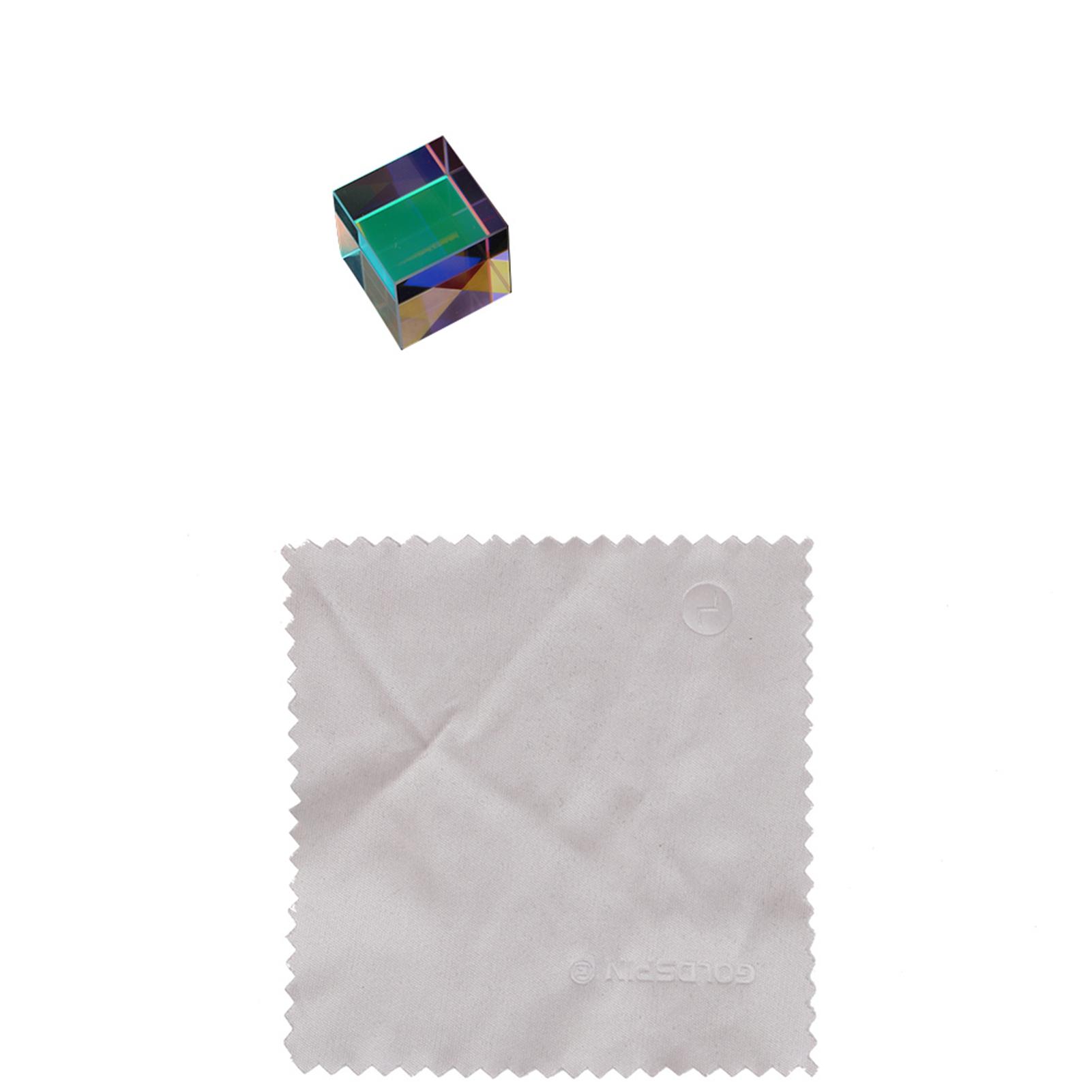 

Шестигранний яскравий світловий комбінований куб призма вітражна призма(2*2*2см)