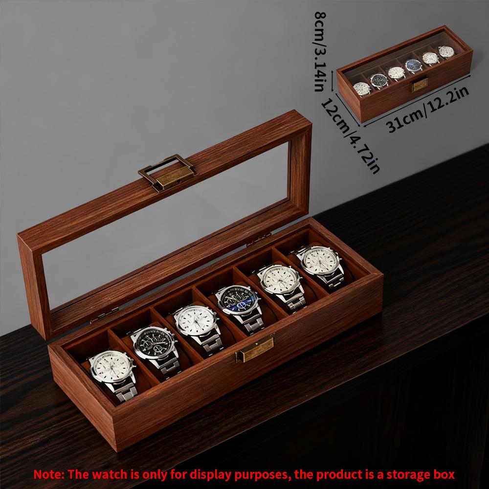 

Luxury Wooden Watch & Jewelry Organizer - Bracelet Crystal Bead Storage Box, Carton Pack for Transport