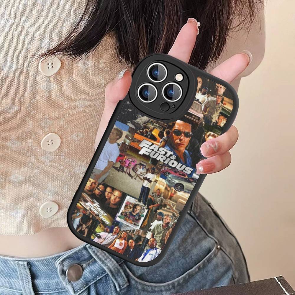 Movie Series Fast F-Furious Phone Cover For IPhone 11 12 13 14 15 16 Pro Max Mini Plus Soft Leather Case